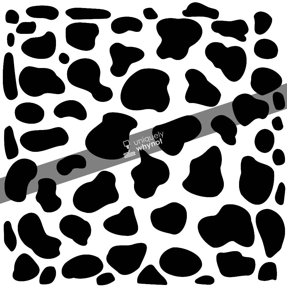 Pattern Craft Vinyl, HTV and Sublimation Paper - Cow Print 01