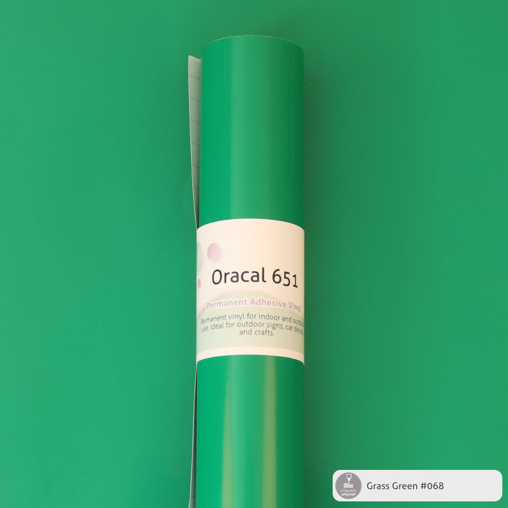 Permanent Craft Vinyl - ORACAL® 651 (12&quot; and 3&#39; Rolls)