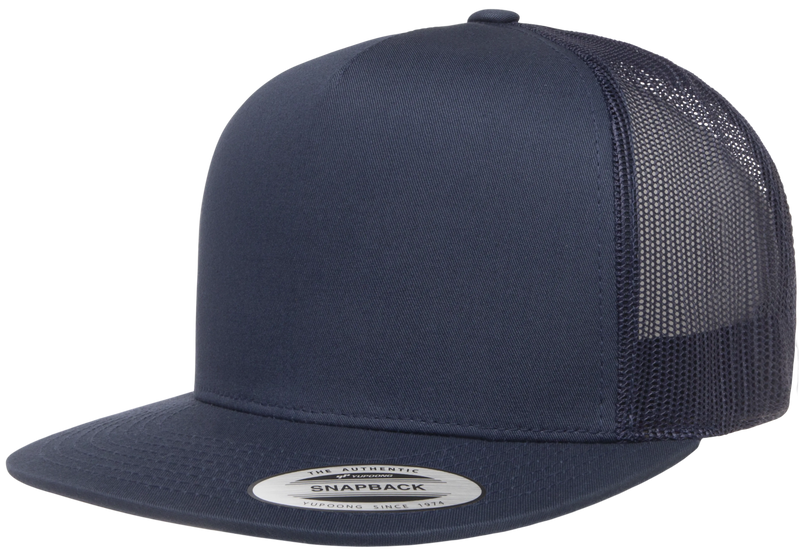 CSW 24/7 YP Classics 5 Panel Flat Peak Snap Back Trucker Cap - F06006