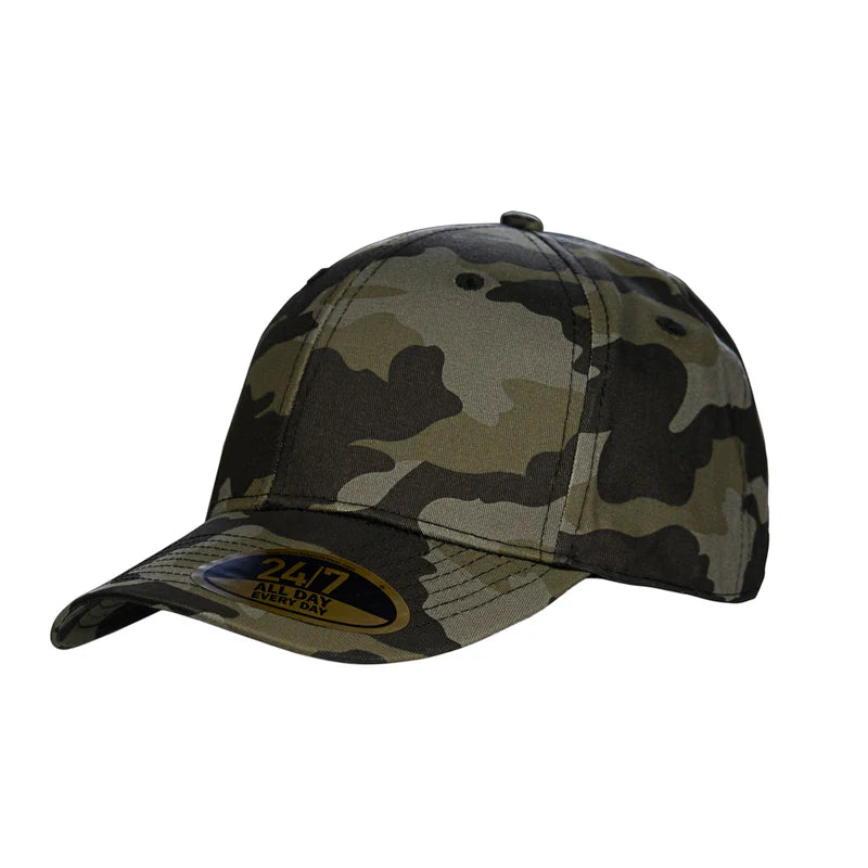 CSW 24/7 Value - Snap Back Cotton Twill Cap - H08200 Adult / H8200Y Youth