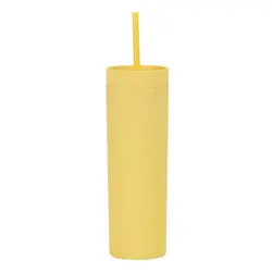 16oz Acrylic Straight Skinny Tumbler