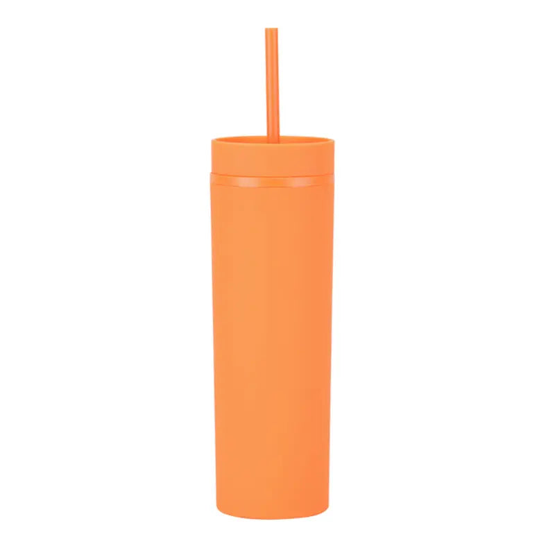 16oz Acrylic Straight Skinny Tumbler