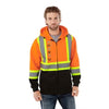 CSW CX2 - Freedom - Adult Hi-VIS Full Zip Hooded Sweatshirt