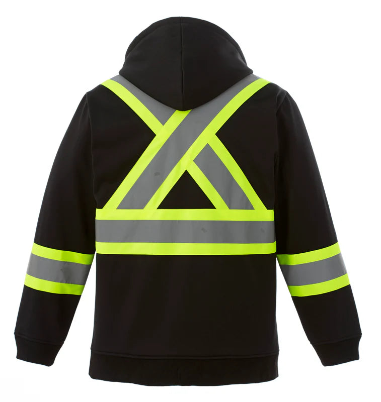 CSW CX2 - Freedom - Adult Hi-VIS Full Zip Hooded Sweatshirt