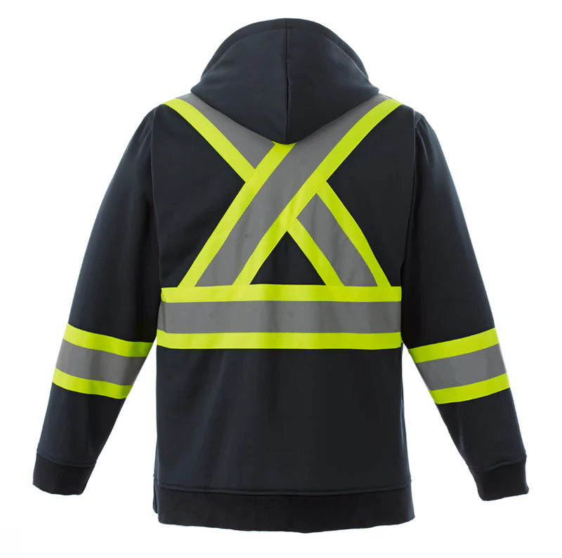 CSW CX2 - Freedom - Adult Hi-VIS Full Zip Hooded Sweatshirt