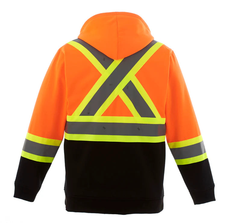 CSW CX2 - Freedom - Adult Hi-VIS Full Zip Hooded Sweatshirt