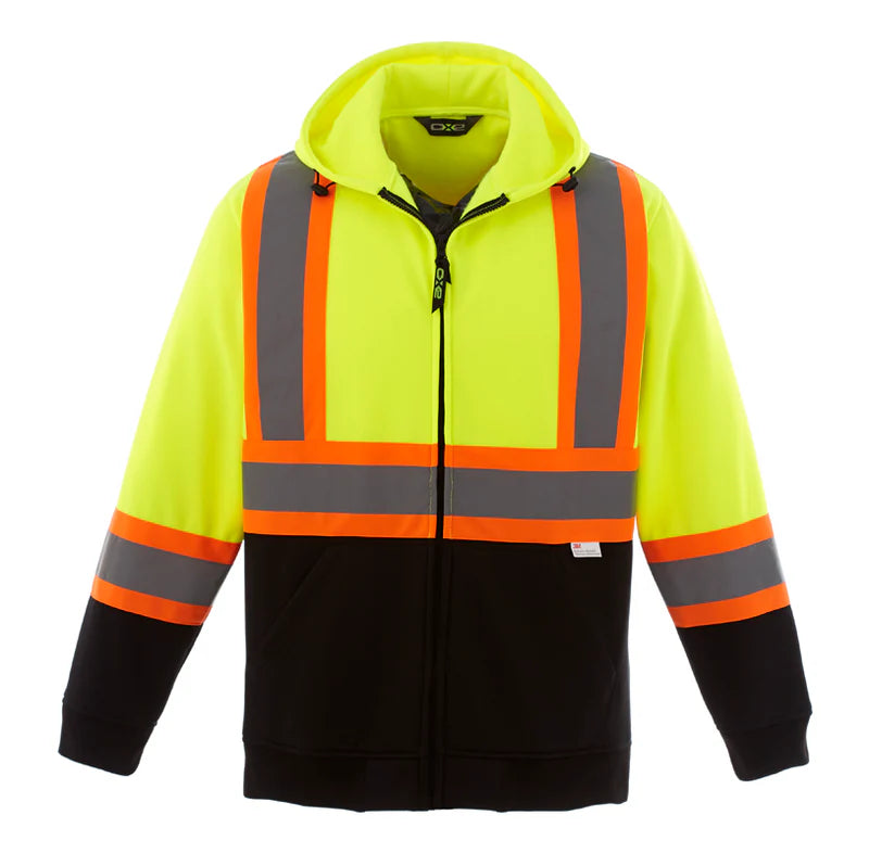 CSW CX2 - Freedom - Adult Hi-VIS Full Zip Hooded Sweatshirt