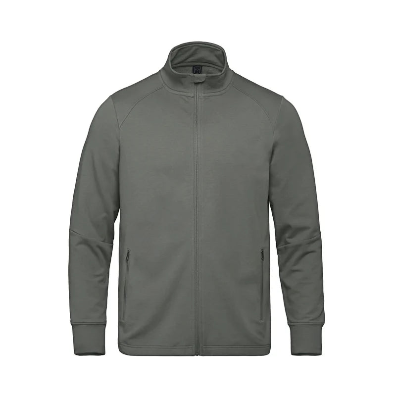 Heritage 54 Adventurer Adult French Terry Performance Full Zip 00850 in Sage Green