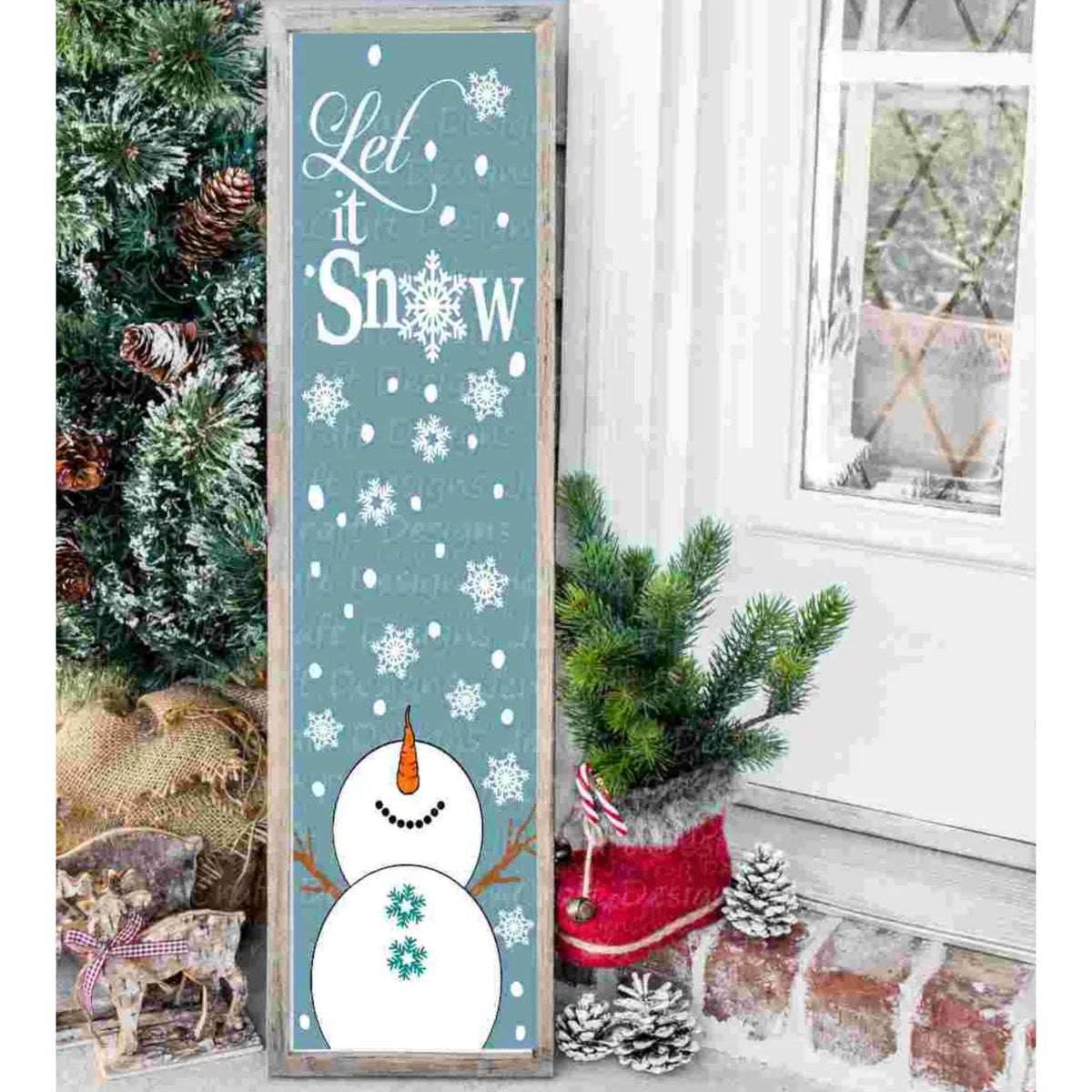 Light Up Porch Sign - Winter Edition (2 Credit) January 13 & January 20