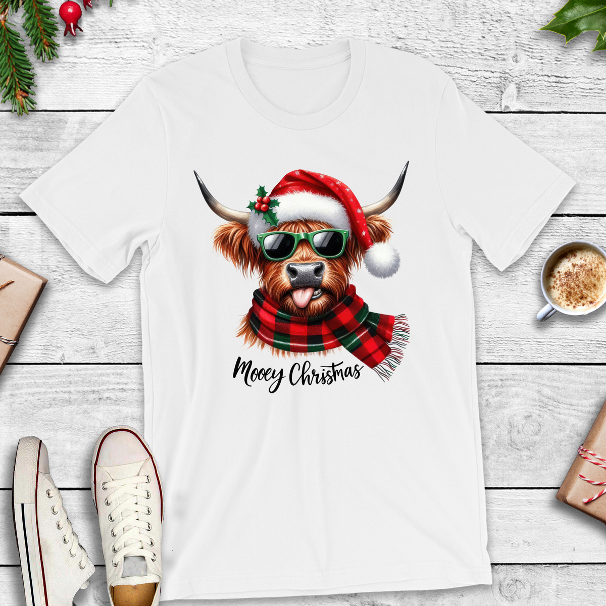 HTV Ready to Press Transfer - Mooey Christmas