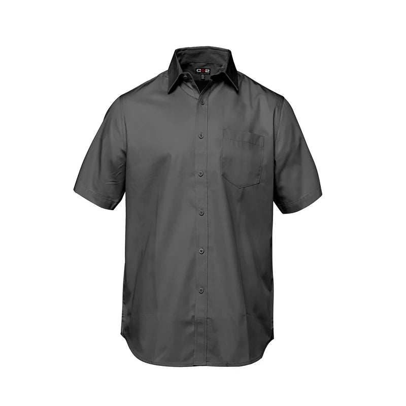 CX2  Ashton - Poly Cotton Twill Short Sleeve Shirt -4605