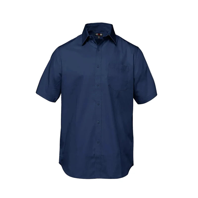 CX2  Ashton - Poly Cotton Twill Short Sleeve Shirt -4605