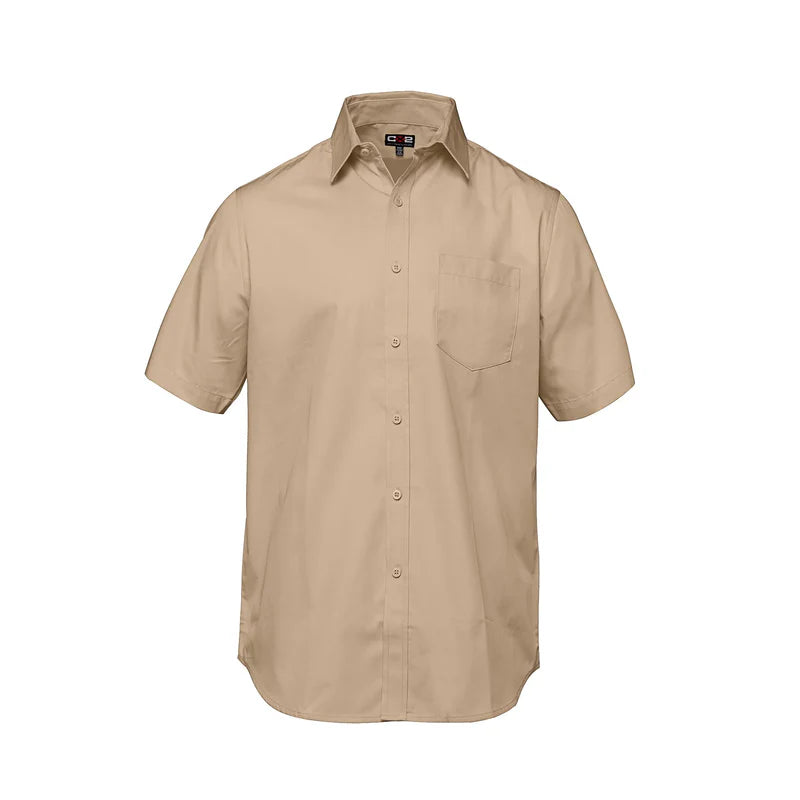 CX2  Ashton - Poly Cotton Twill Short Sleeve Shirt -4605