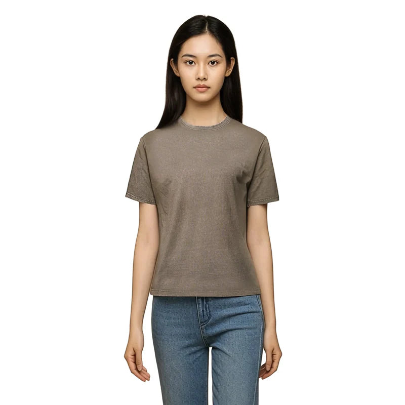 CSW 24/7 - Horizon - Adult Vintage Wash Crewneck Tee 5670 - Limited Colours