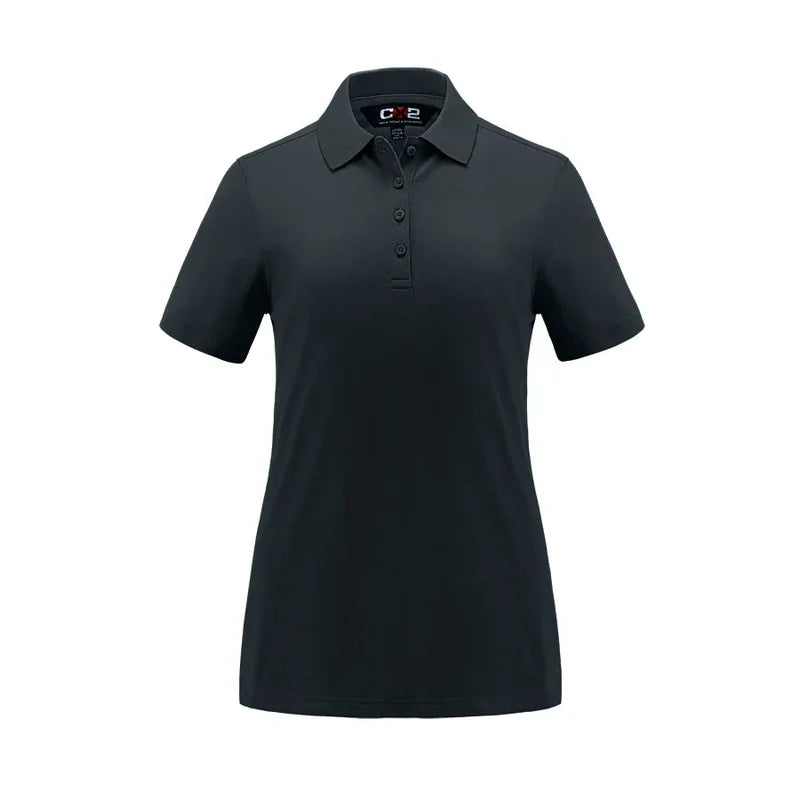 CX2  Elite - Ladies Cotton/Poly/Spandex Pique Polo -5786