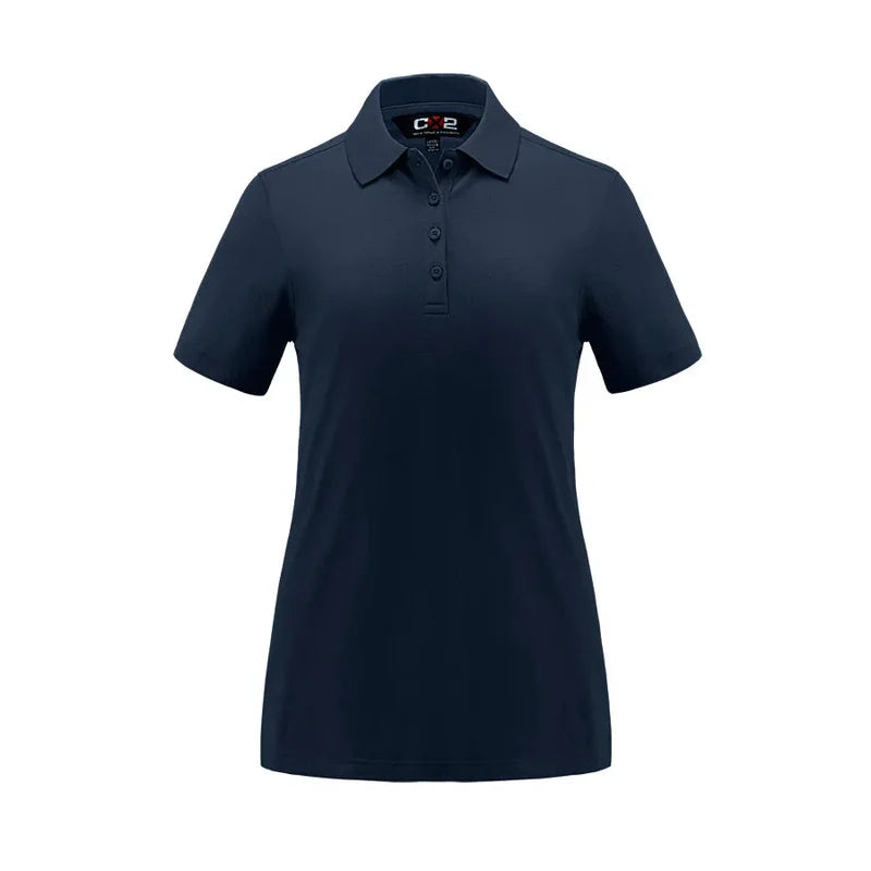 CX2  Elite - Ladies Cotton/Poly/Spandex Pique Polo -5786