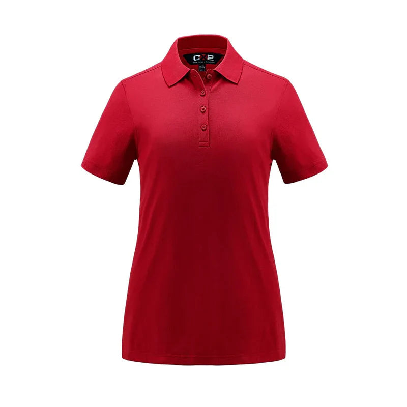 CX2  Elite - Ladies Cotton/Poly/Spandex Pique Polo -5786