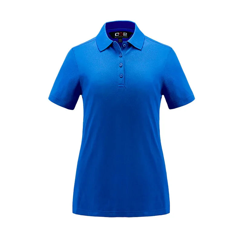 CX2  Elite - Ladies Cotton/Poly/Spandex Pique Polo -5786