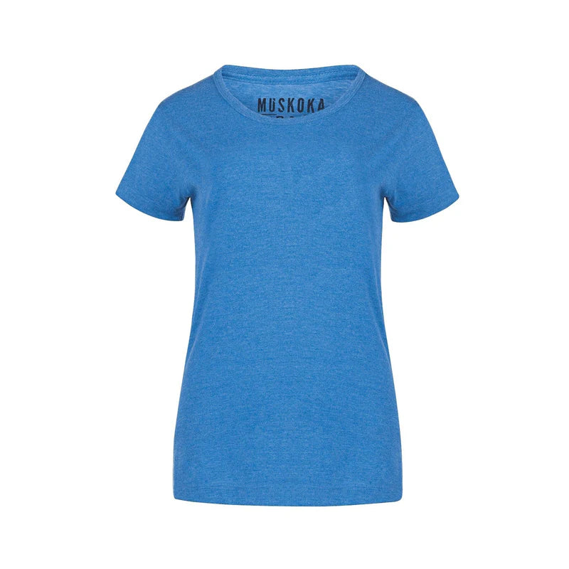 Muskoka Trail -Liberty - Ladies Poly/Cotton Crewneck T-Shirt