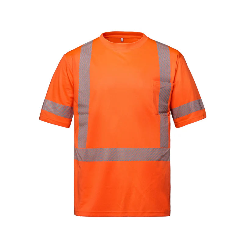 CSW CX2 - Lumen - Adult Hi-VIS Tee with Segmented Stripes