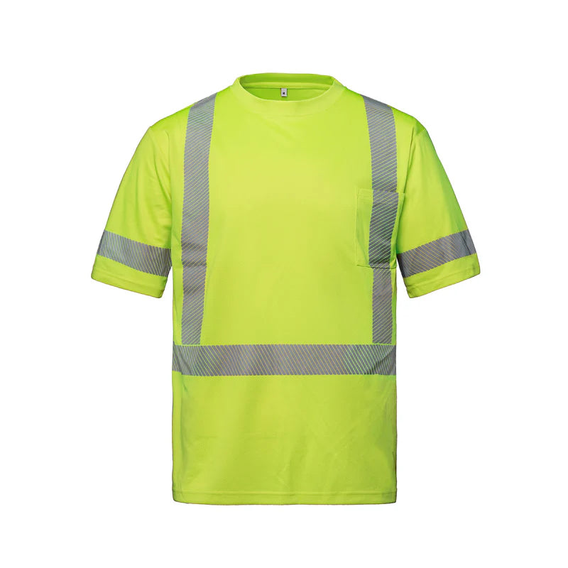 CSW CX2 - Lumen - Adult Hi-VIS Tee with Segmented Stripes