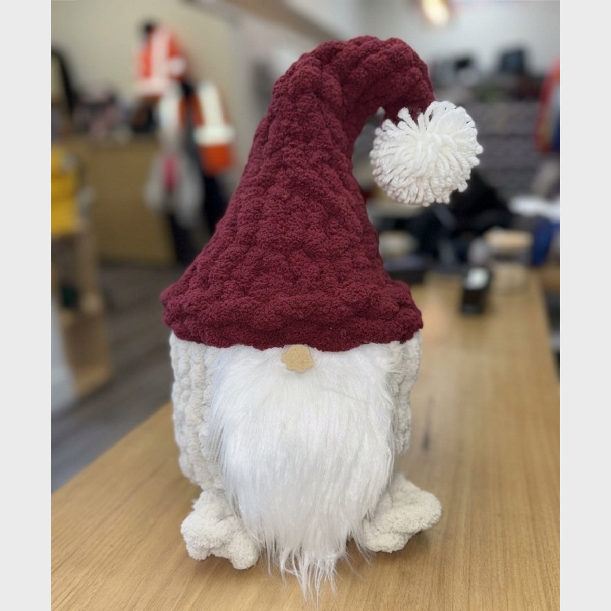 CHRISTMAS IN JULY - Weighted Chunky Knit Gnome - July 29 - (2 Credits)