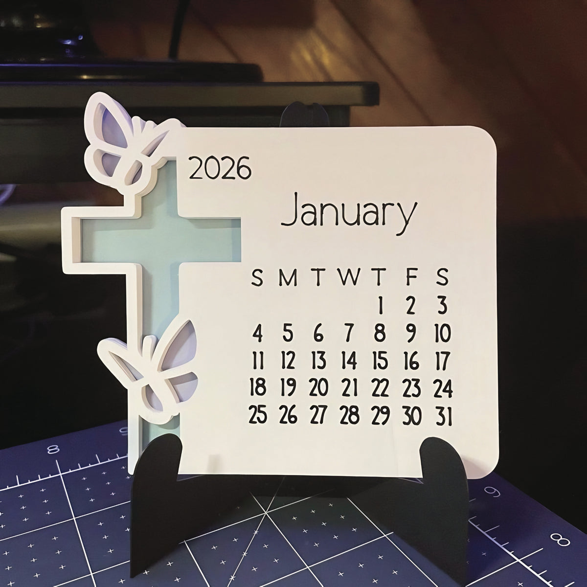 Desk Calendar 2026 (2 CREDIT)