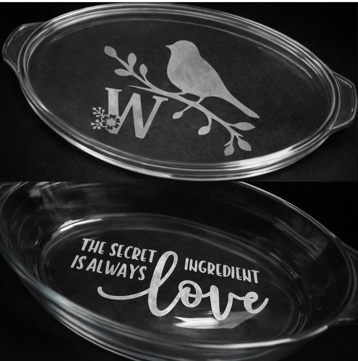 Etched Glass Workshop- Wine Glasses or Baking Dish  - April 28 - (1.5 Credits)