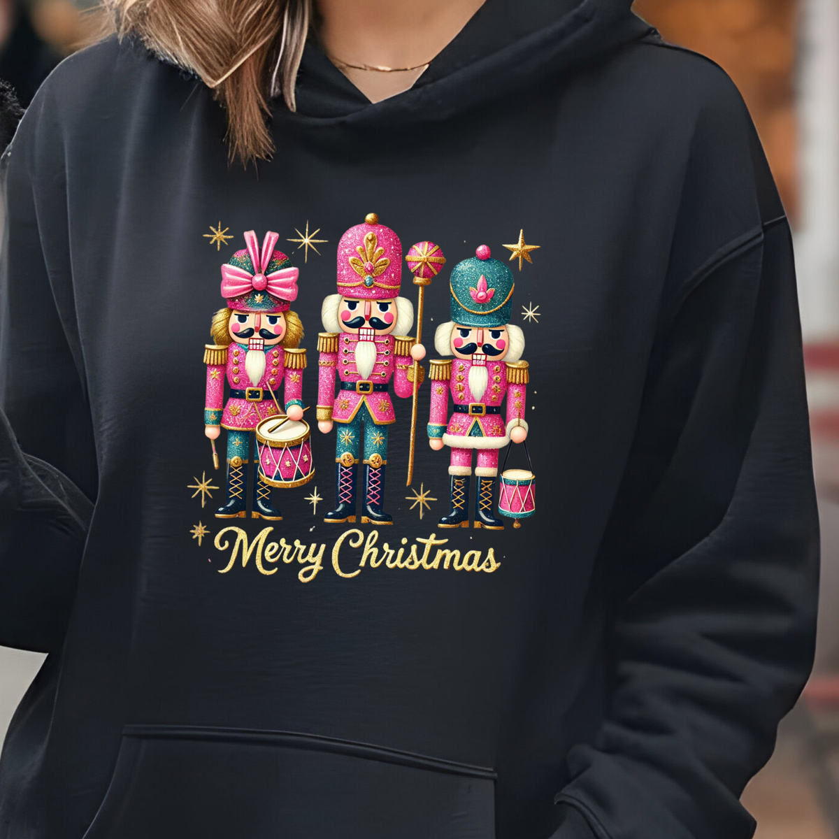 HTV Ready to Press Transfer - Glitter Nutcracker