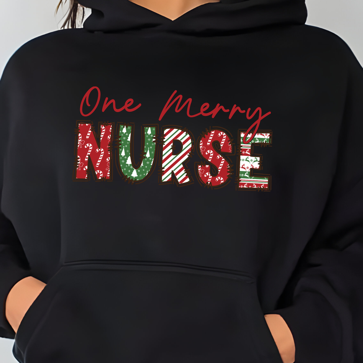 HTV Ready to Press Transfer - One Merry Nurse