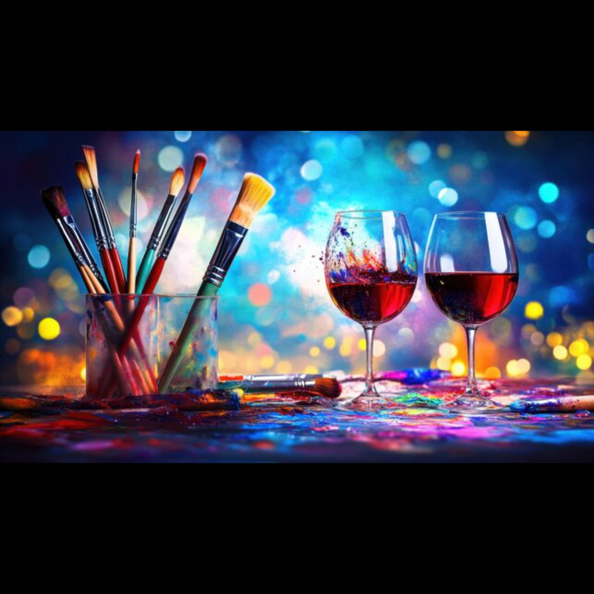 Paint and Mocktails - May 12 -  ( 2 Credits)