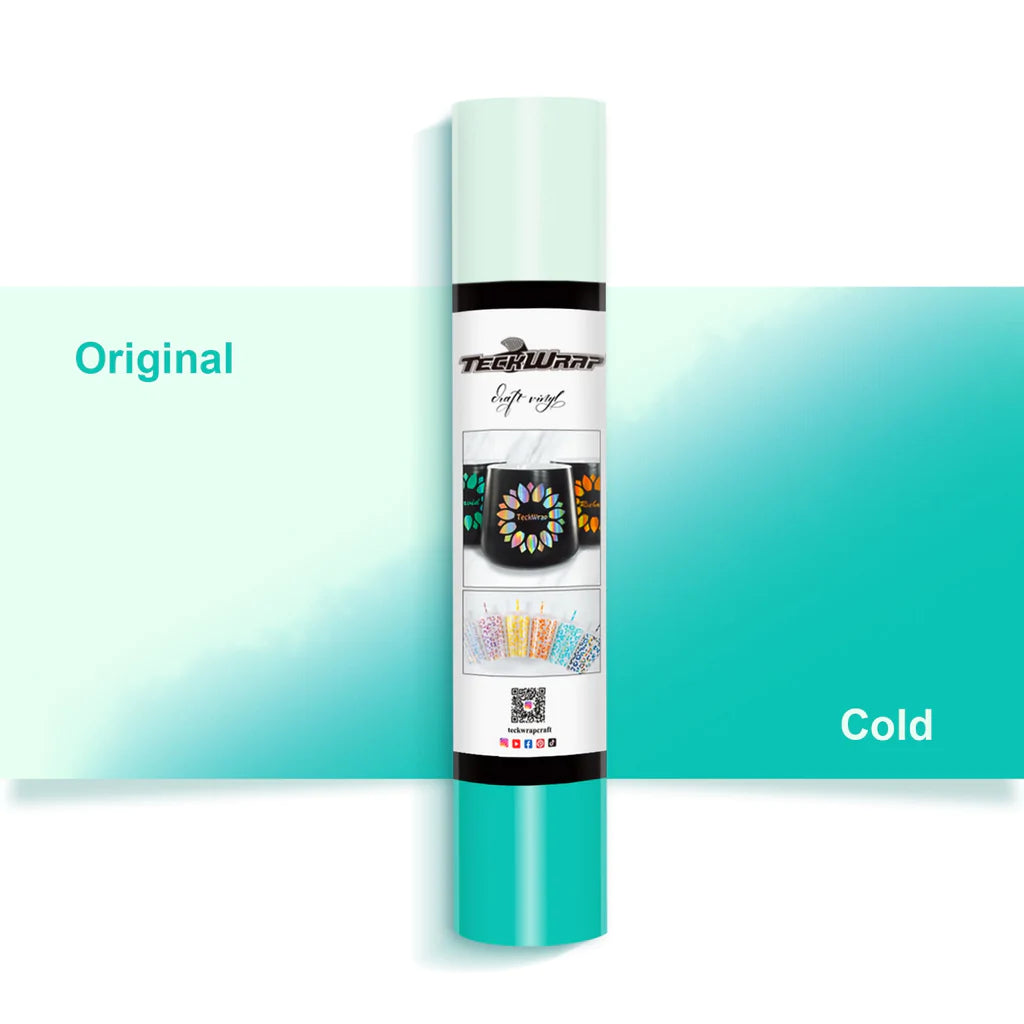 Cold Colour Changing Permanent Adhesive Vinyl - TeckWrap