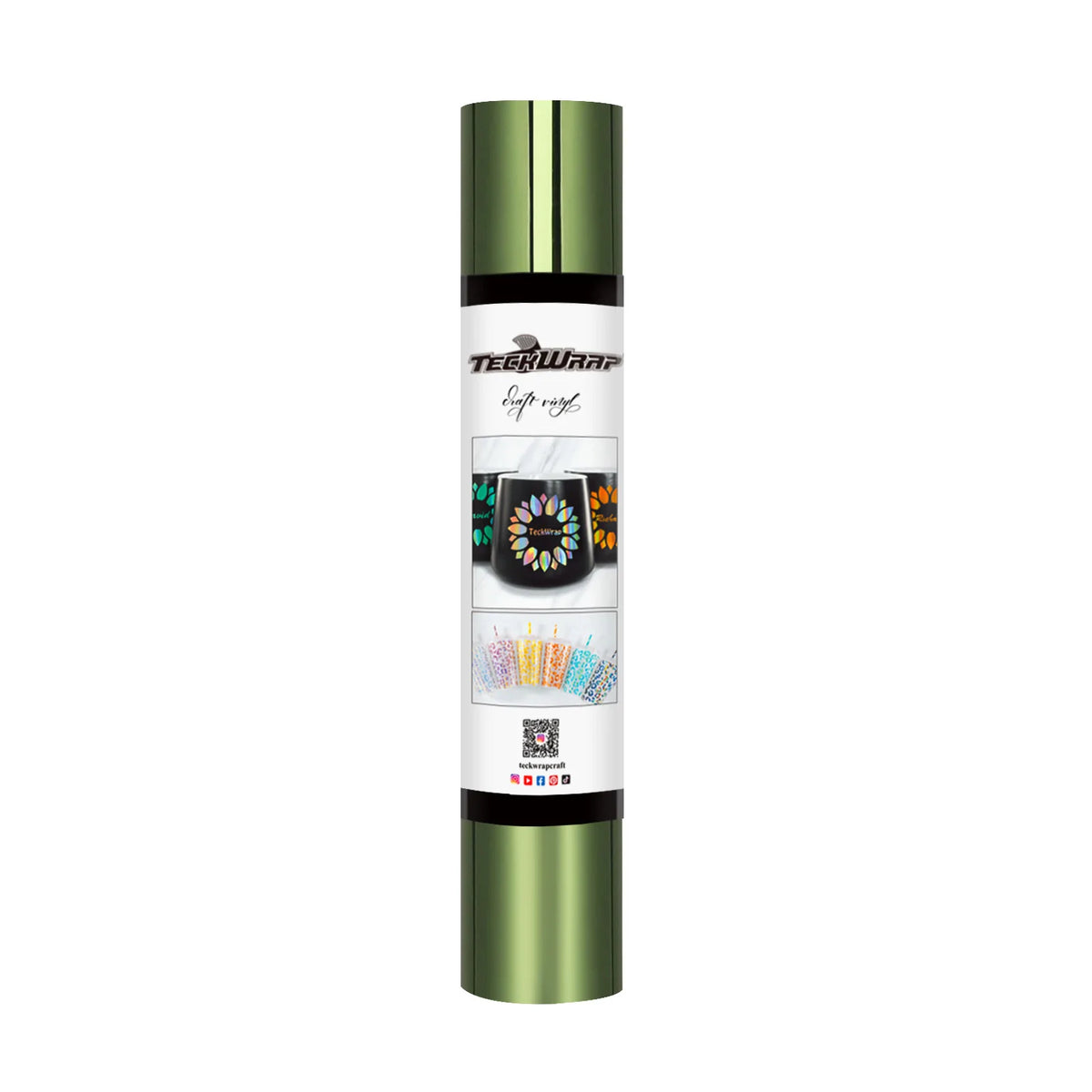Bubble Free Mirror Chrome Permanent Adhesive Vinyl - TeckWrap