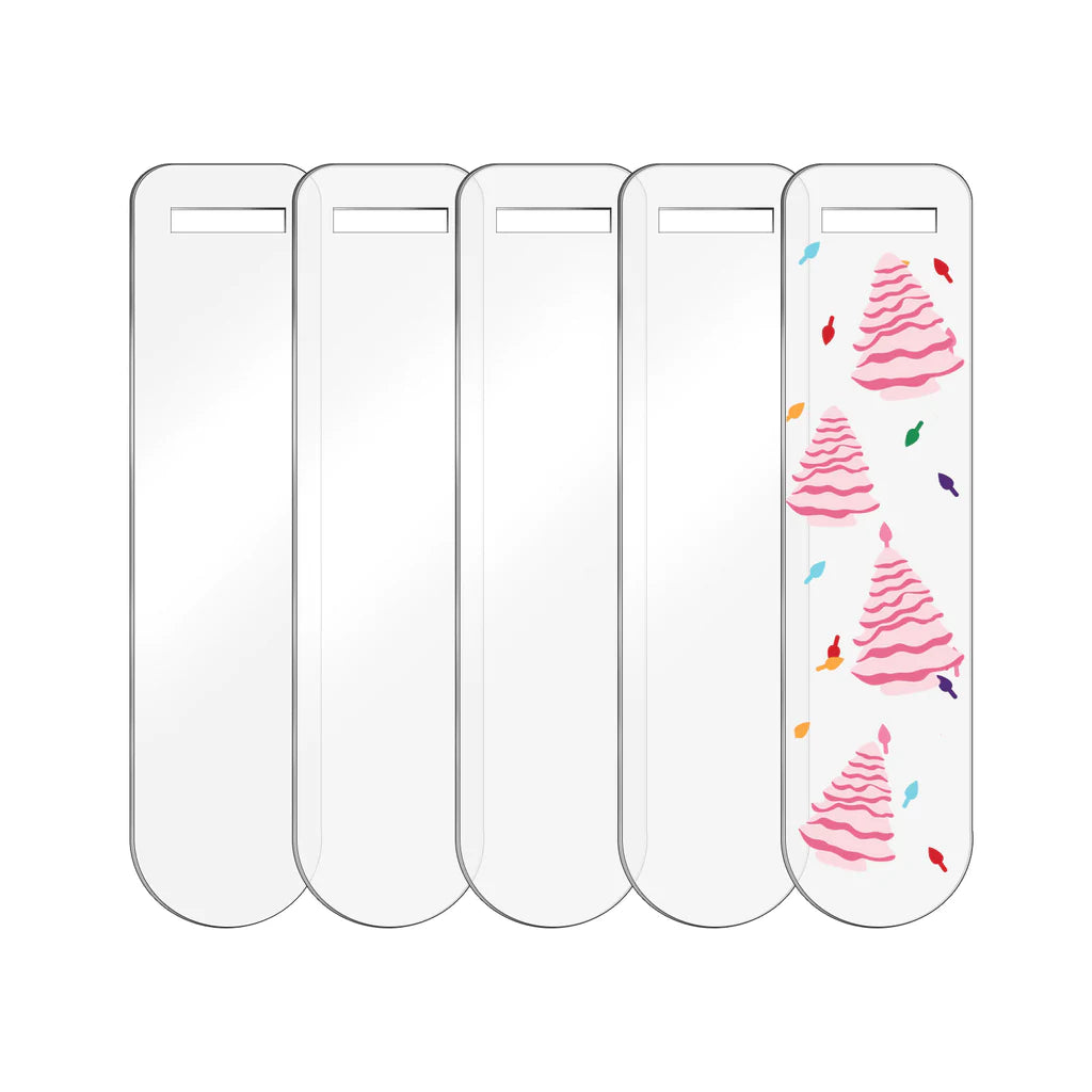 Acrylic Bookmark Blanks - 5 Pack