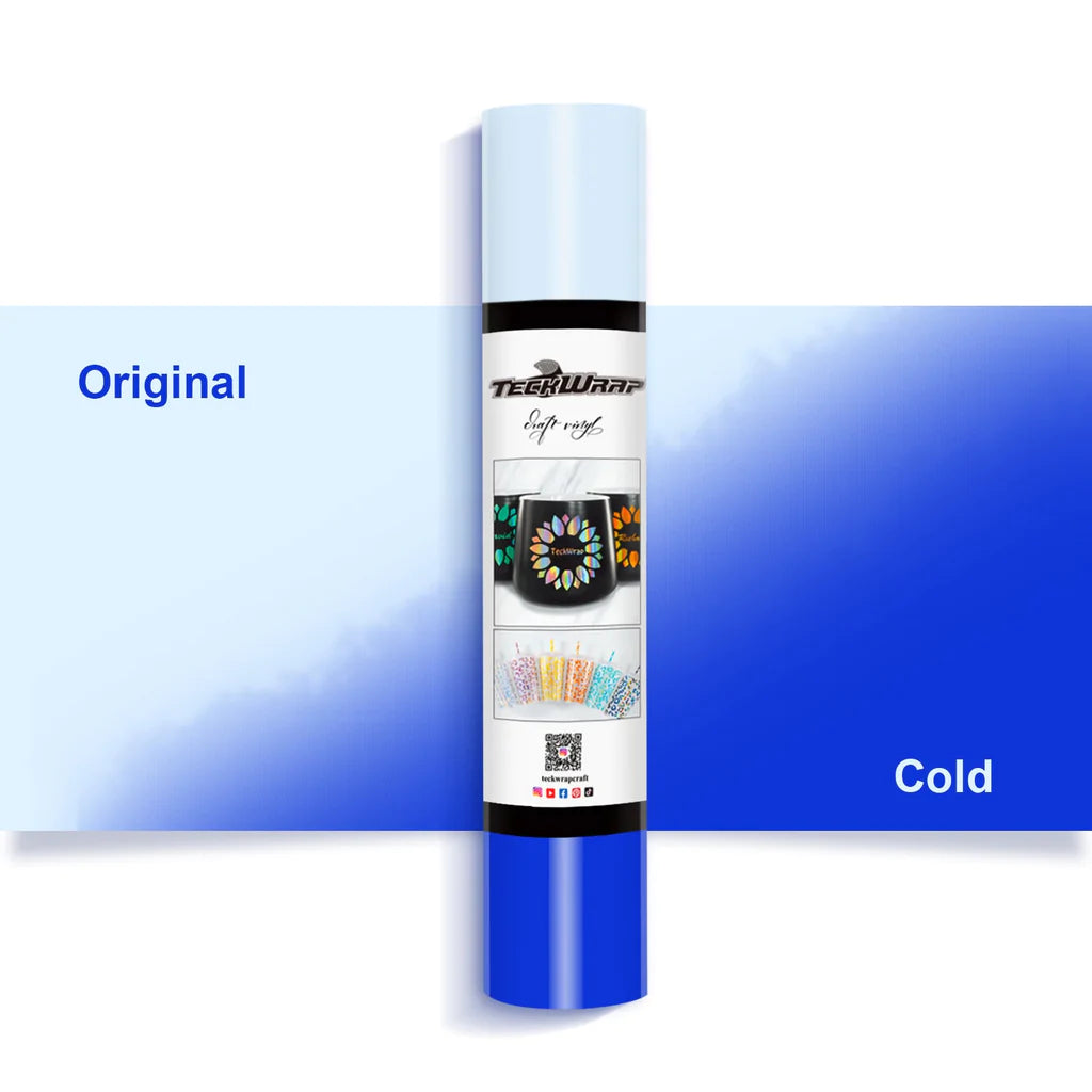 Cold Colour Changing Permanent Adhesive Vinyl - TeckWrap