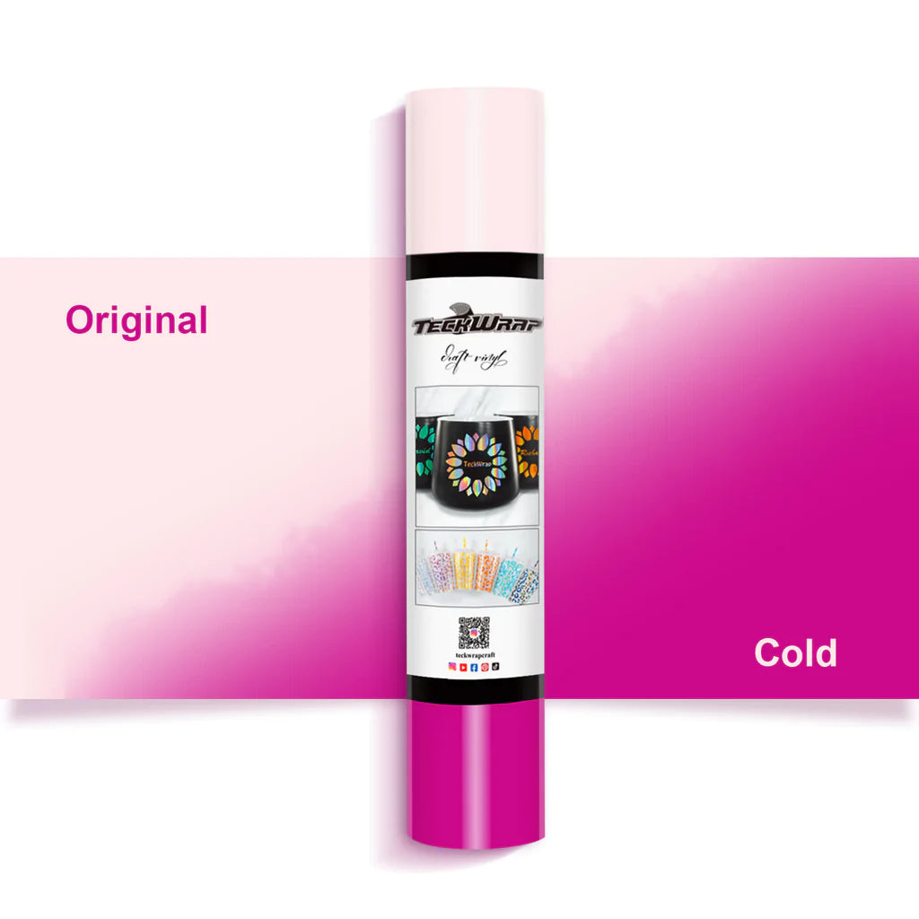 Cold Colour Changing Permanent Adhesive Vinyl - TeckWrap
