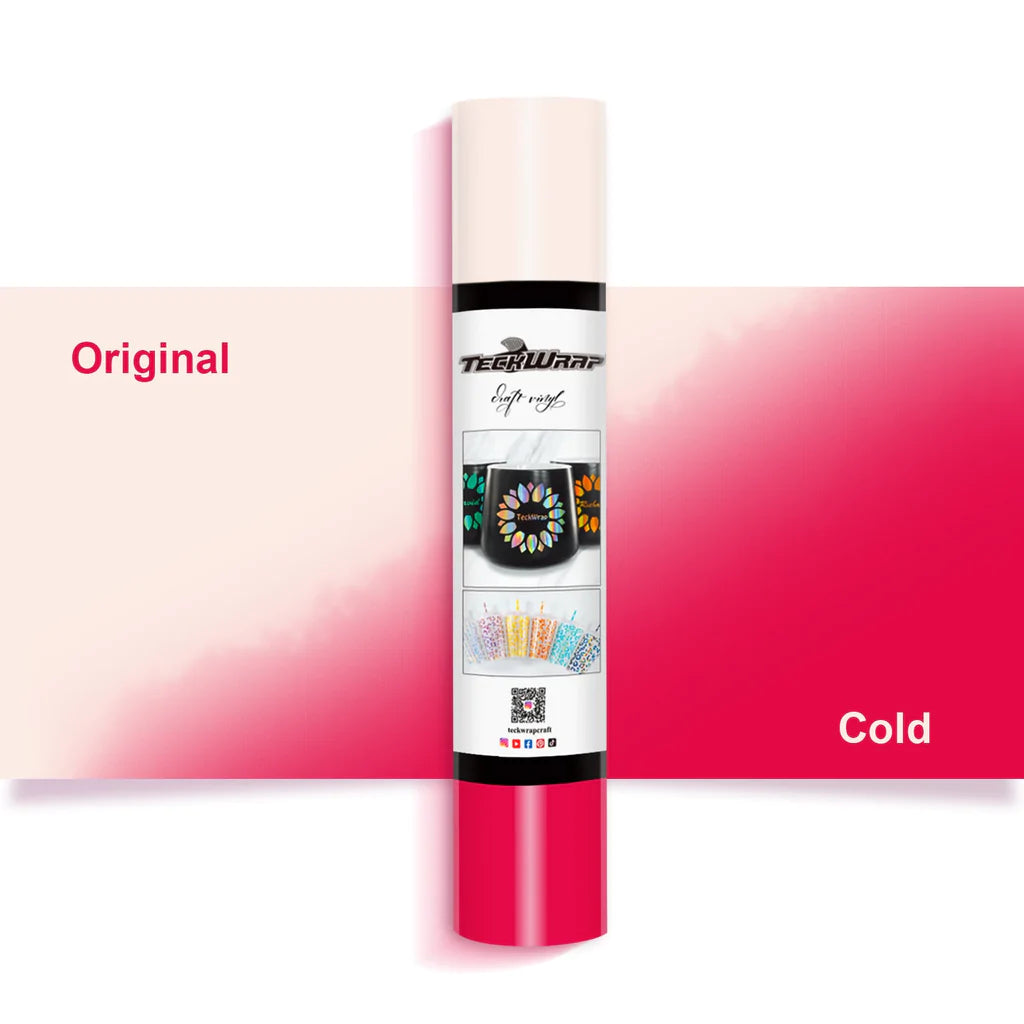 Cold Colour Changing Permanent Adhesive Vinyl - TeckWrap
