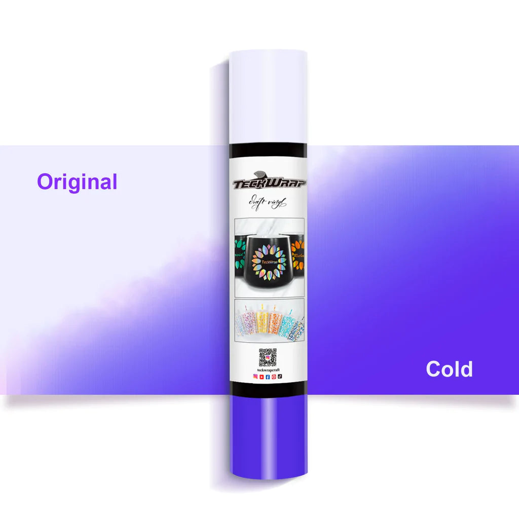 Cold Colour Changing Permanent Adhesive Vinyl - TeckWrap