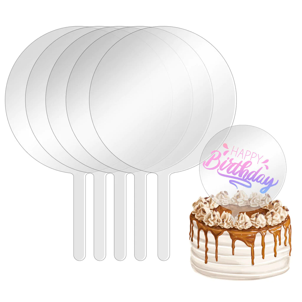 Acrylic Cake Toppers - 1 Pack