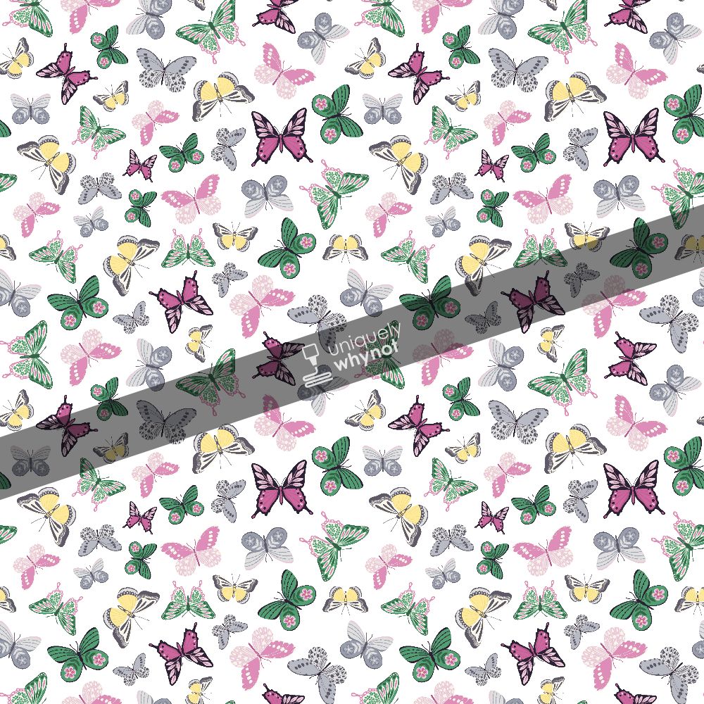 Pattern Craft Vinyl, HTV and Sublimation Paper - Butterflies 01