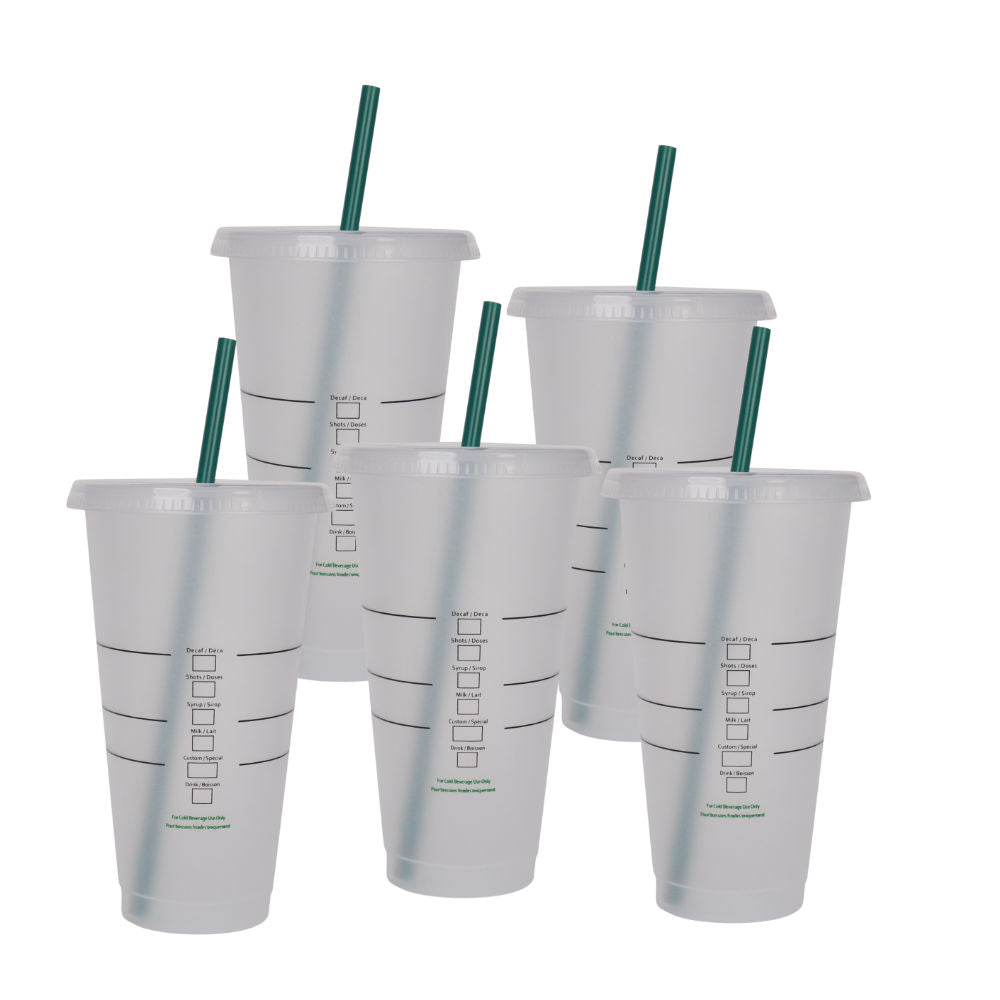 24oz Clear Frosted Cold Cups