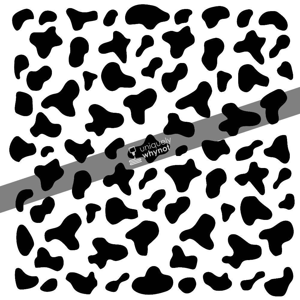 Pattern Craft Vinyl, HTV and Sublimation Paper - Cow Print 04