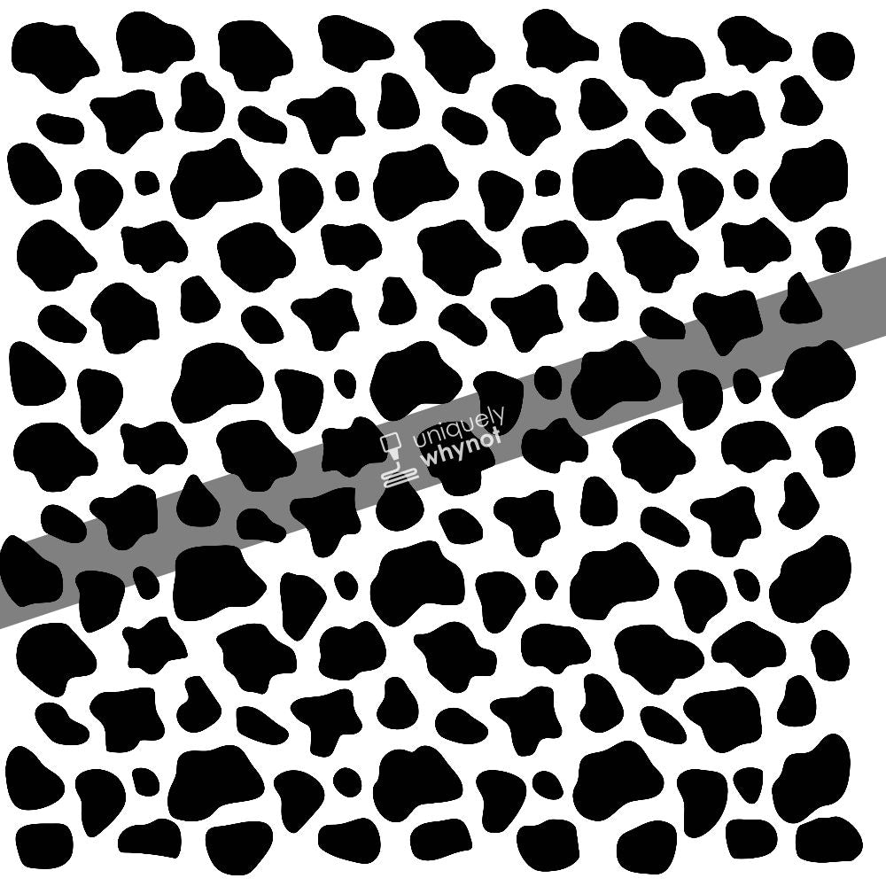 Pattern Craft Vinyl, HTV and Sublimation Paper - Cow Print 06