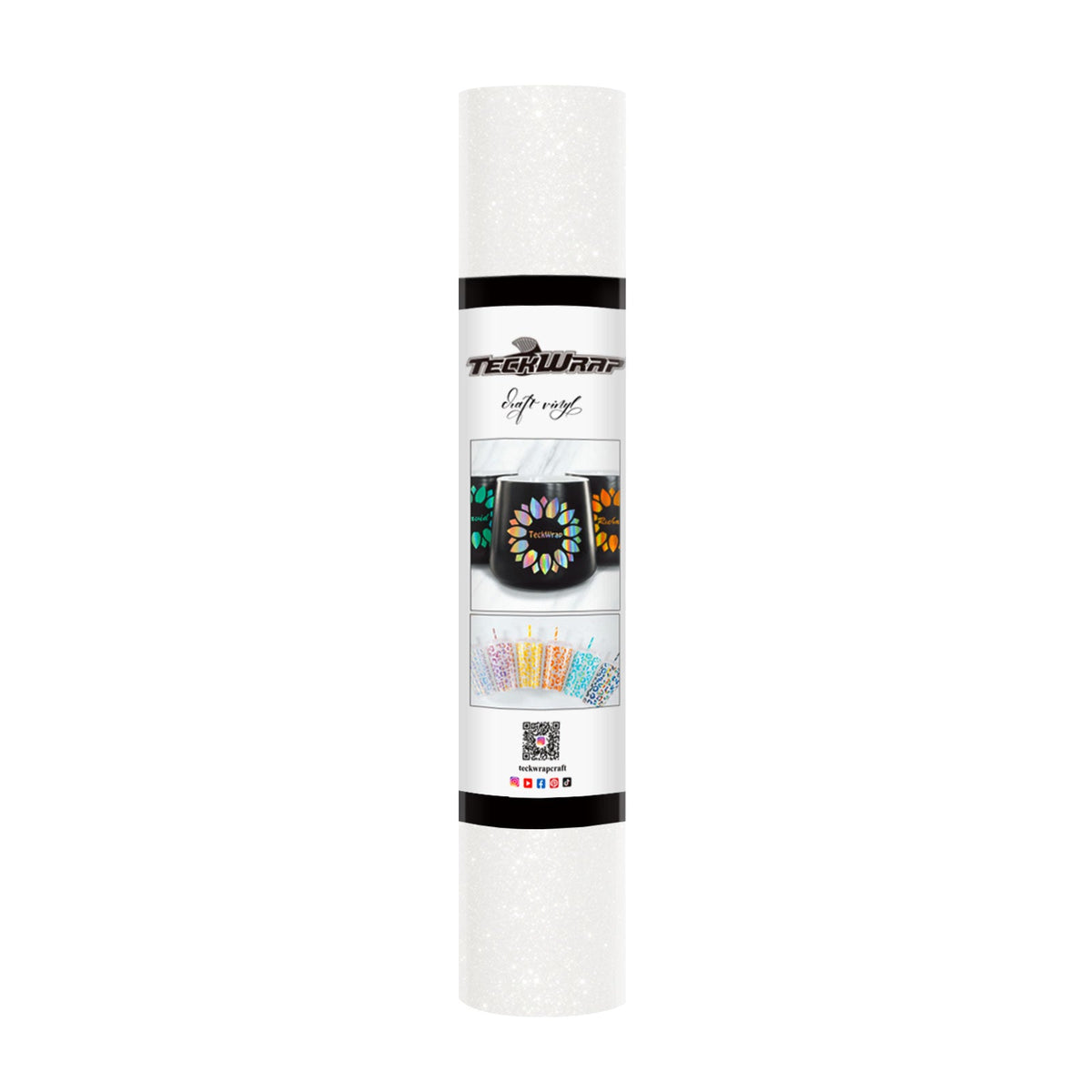 Glitter Permanent Adhesive Vinyl - TeckWrap