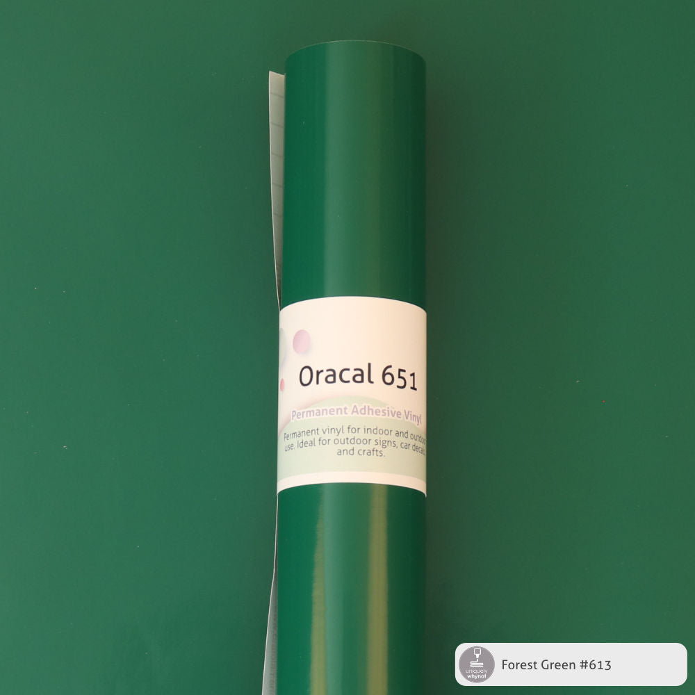 Permanent Craft Vinyl - ORACAL® 651 (12&quot; and 3&#39; Rolls)