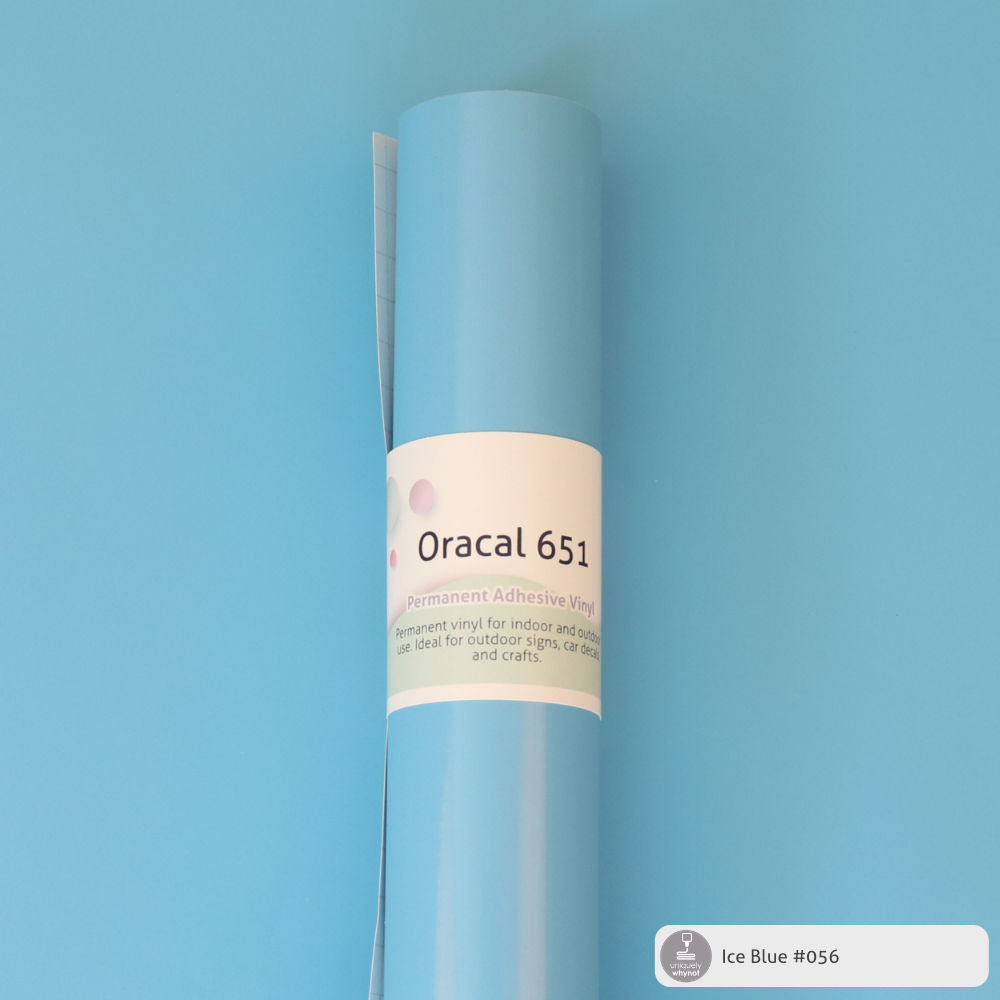 Permanent Craft Vinyl - ORACAL® 651 (12&quot; and 3&#39; Rolls)