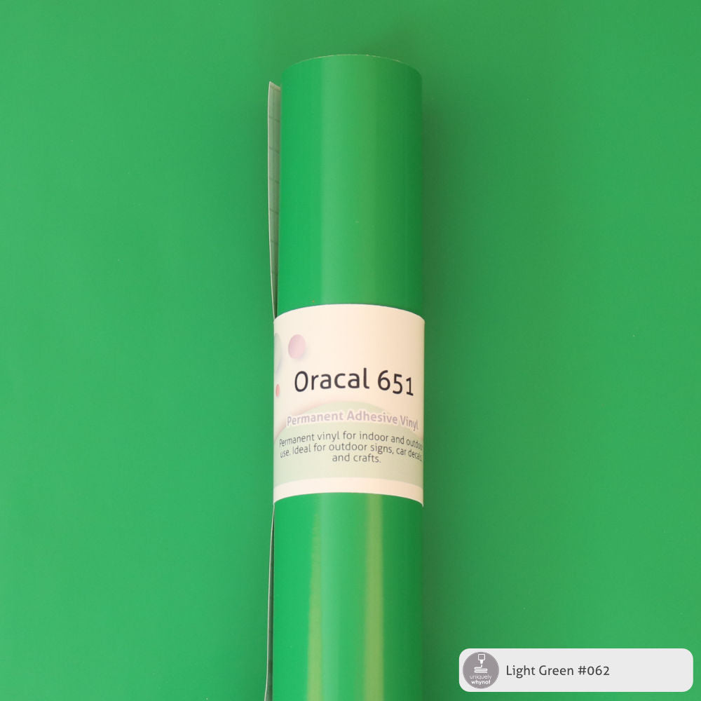 Permanent Craft Vinyl - ORACAL® 651 (12&quot; and 3&#39; Rolls)