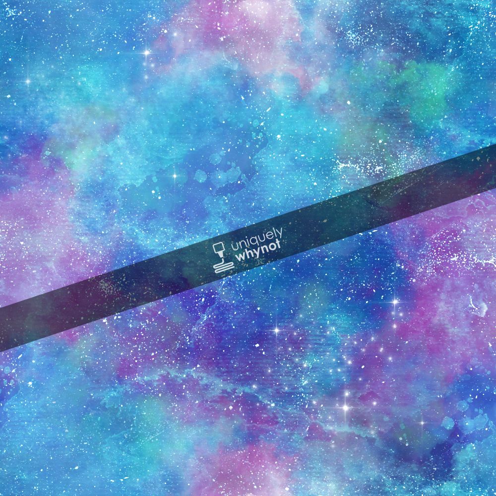 Pattern Craft Vinyl, HTV and Sublimation Paper - Painted Galaxy 01