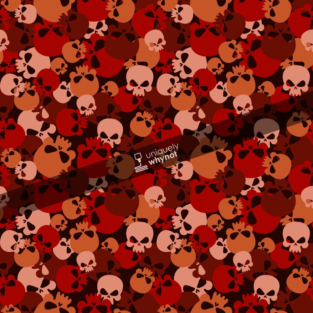 Pattern Craft Vinyl, HTV and Sublimation Paper - Skull Camouflage 03