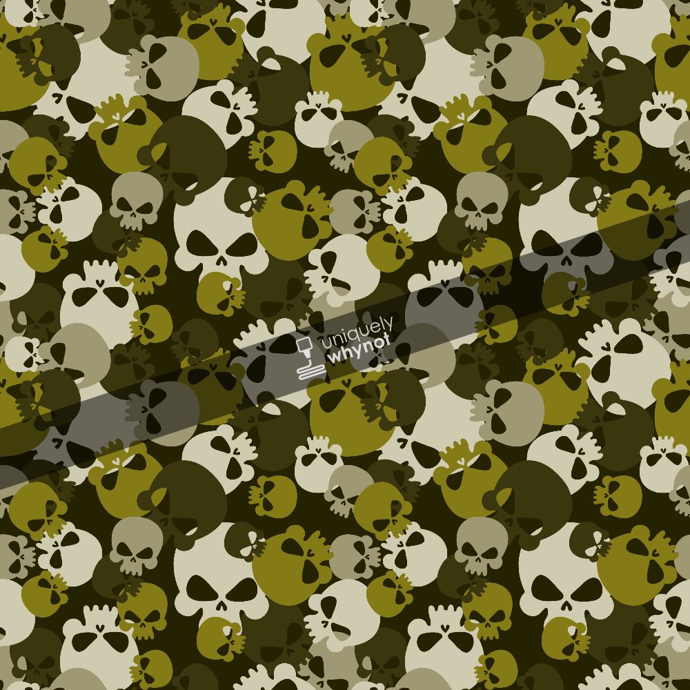 Pattern Craft Vinyl, HTV and Sublimation Paper - Skull Camouflage 05